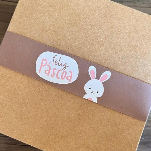 Cinta para Caixa de Ovo de Páscoa de Colher Gourmet 68cm