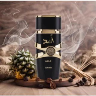 Presentes Nobres Perfume Árabe Asad Lattafa Masculino 100ml lmcomercial em Oferta na Shopee