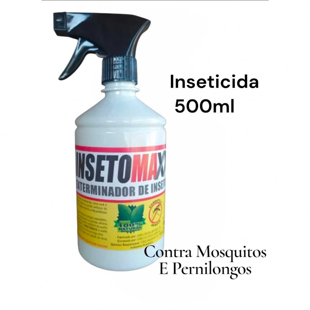 Inseticida Líquido Contra Mosquitos Pernilongos e Insetos 500ml Uso ...