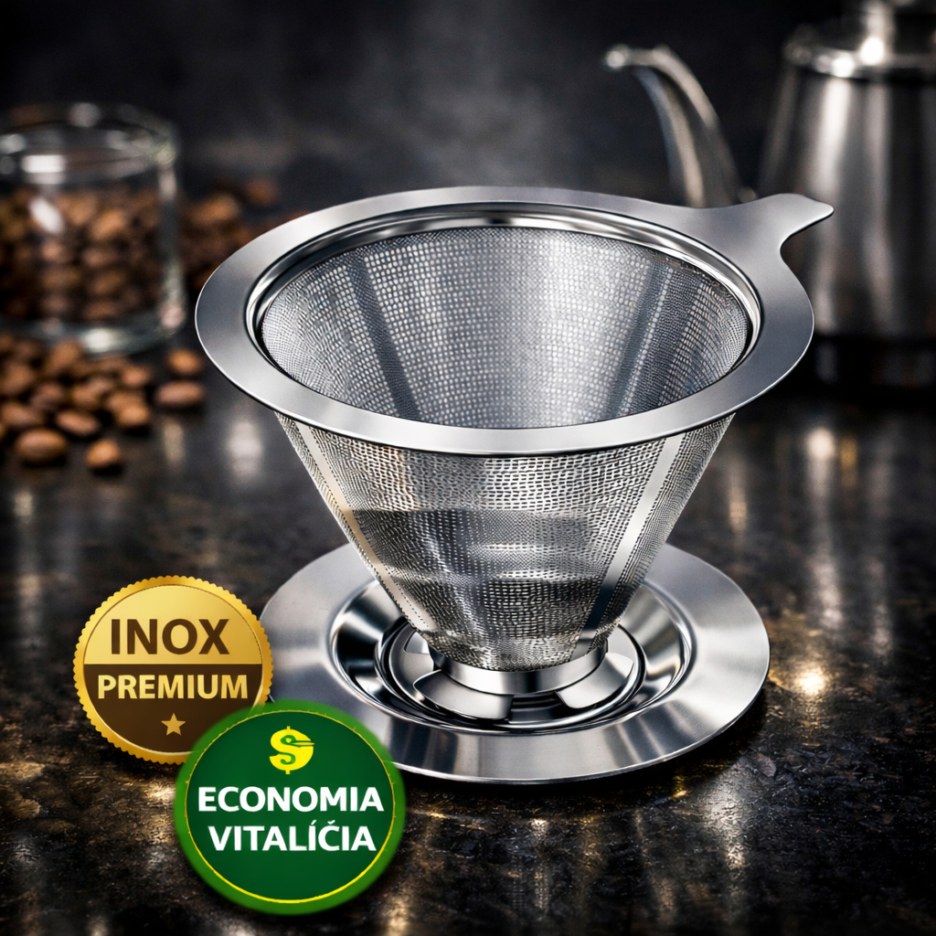 Coador Café Inox 103 Reutilizável | Shopee Brasil