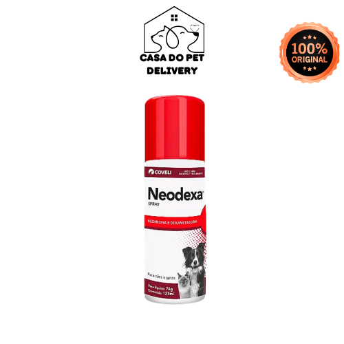 Neodexa Spray 125ml Para Cães e Gatos | Shopee Brasil