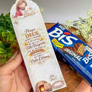 Caixa Porta Bis 100g Páscoa Cristã Lembrancinha Religiosa – Embalagem Chocolate Pascoa em Oferta na Shopee