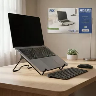 Suporte Notebook Dobrável Alumínio Ergonômico Mesa Home Office