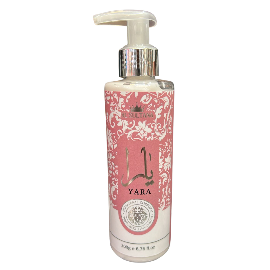Creme Hidratante Corporal Yara Al Sultana 200ml Inspirado no