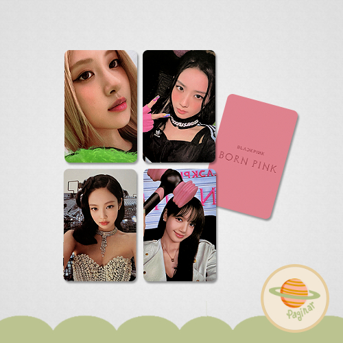 Blackpink Born Pink lucky draw + Shut Down broadcast photocard