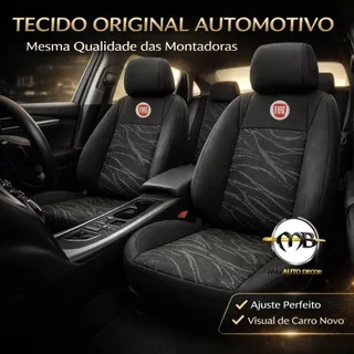Capa de Banco Tecido Original Fiat Cronos Siena Palio Argo Fiorino Ideia Punto Bravo Mareia Stradaa