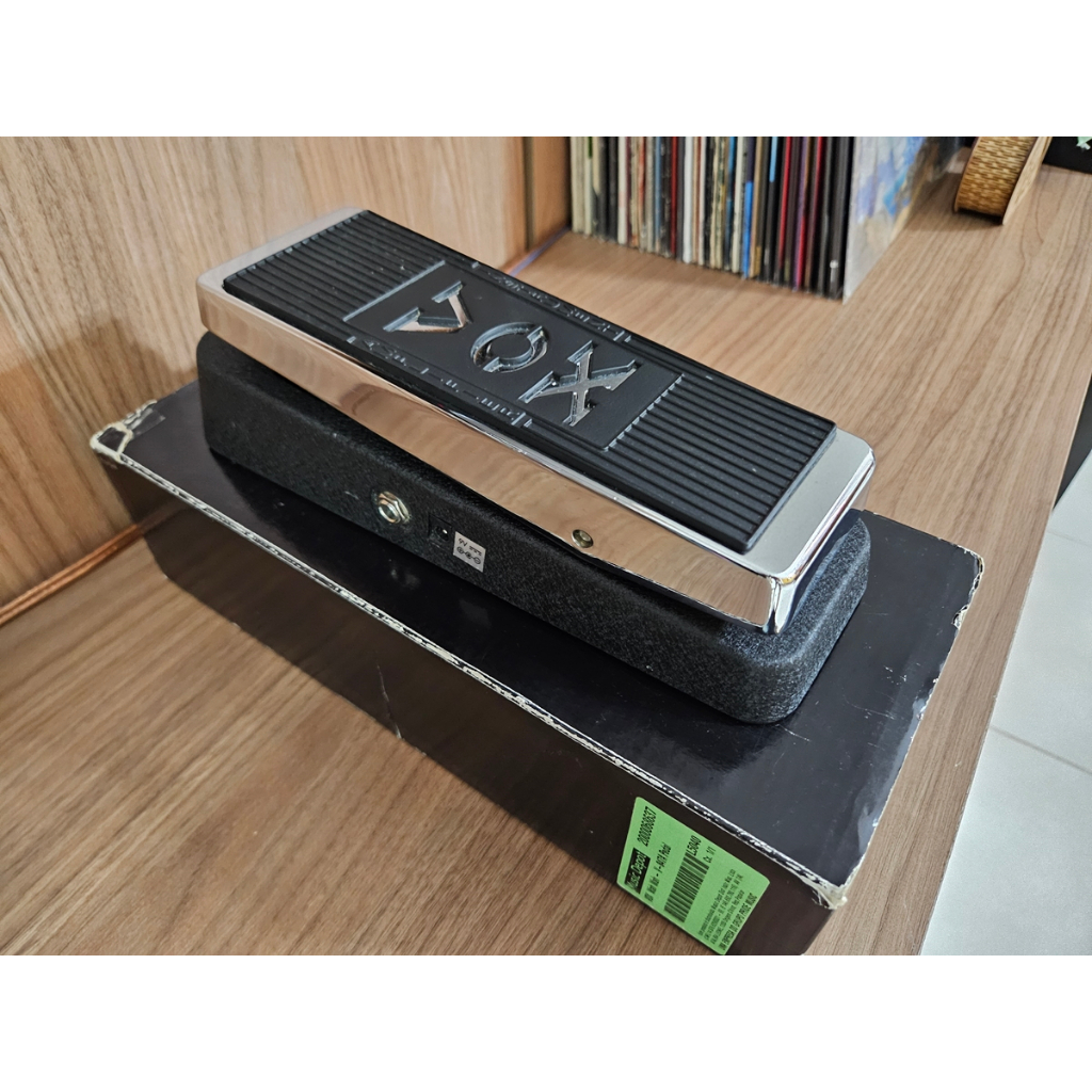 Pedal Vox Wah Wah V847 Efeito Guitarra com Caixa Original + Manual