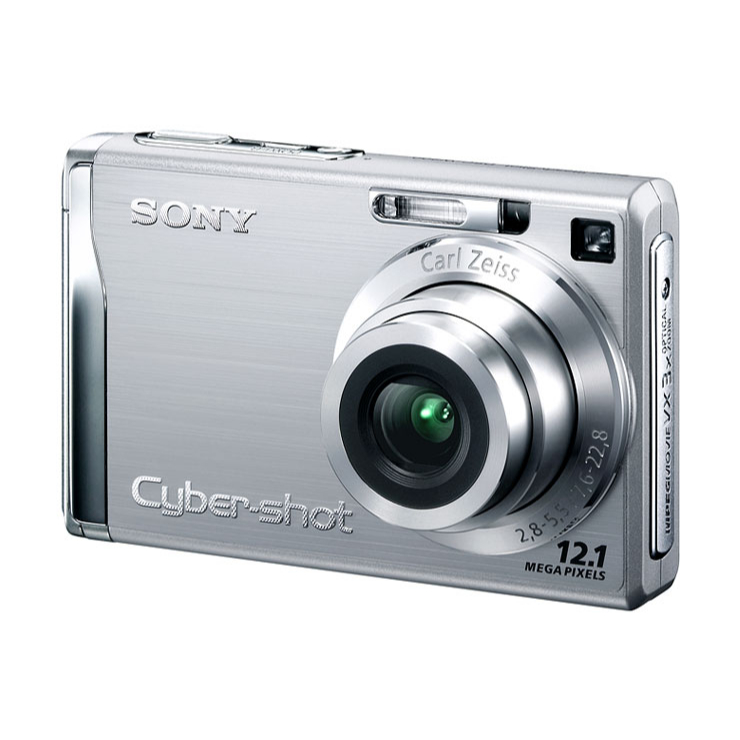 【動作確認済み】SONY Cyber-shot DSC-W200 Sony Cyber-shot DSC-W200 Câmera Digital Prata - 12.1MP CCD Sensor