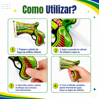 Kit Torcedor Copa do Mundo 2026 Brasil Futebol Bandeira Faixa Confete Corneta Oculos — foto 4 — Achou Levou Brasil