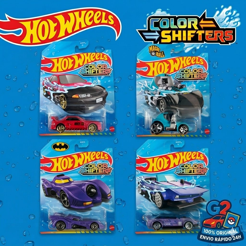 Hot Wheels Color Shifters em Promoção na Shopee Brasil 2026