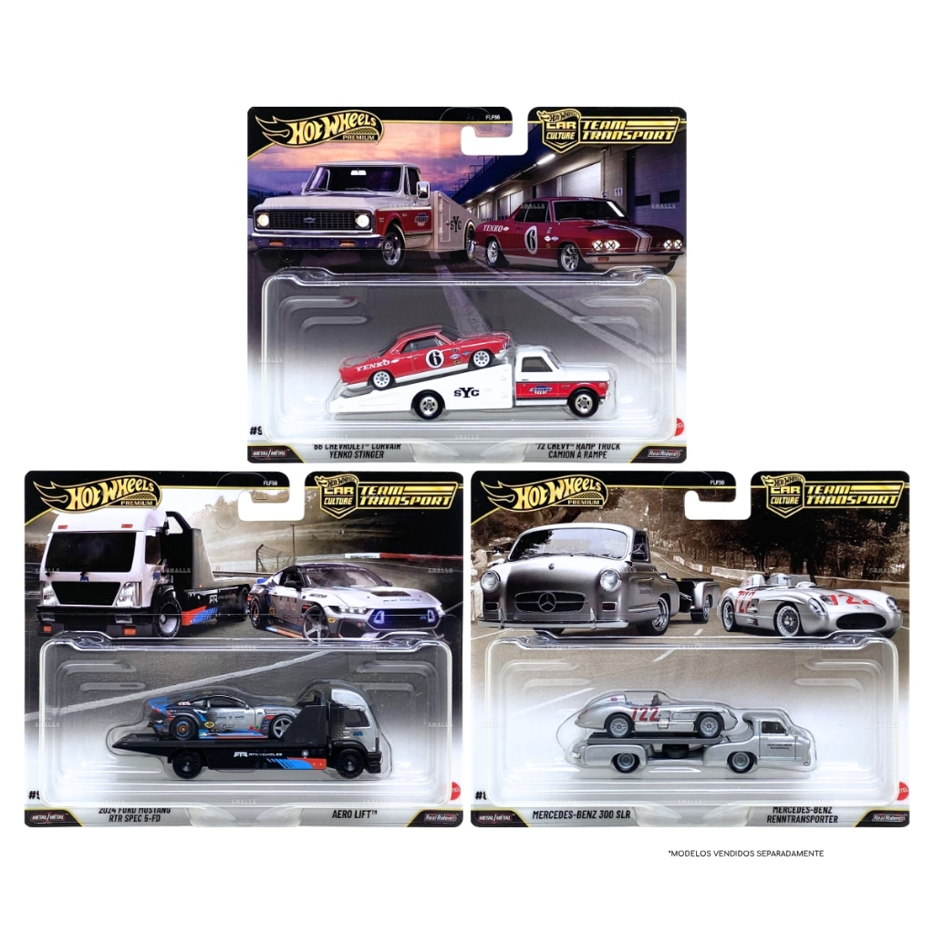 Hot Wheels Premium Team Transport - À Escolha - Mattel | Shopee Brasil