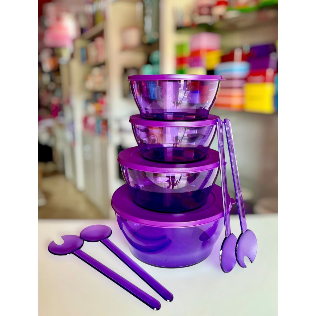 Tupperwareバンブークリアストレージセット modular clear tupperware em Promoção na Shopee Brasil 2026