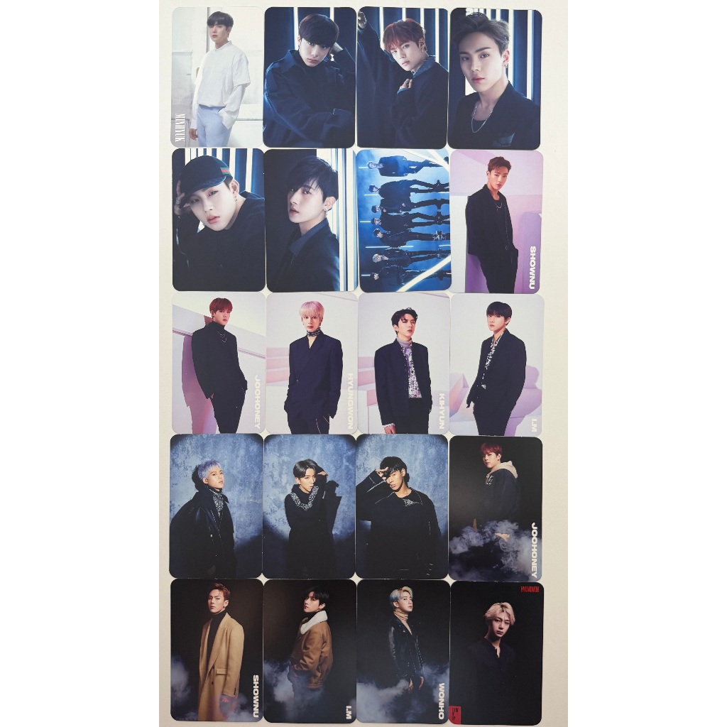 monsta x japan album shownu minhyuk kihyun hyungwon jooheon