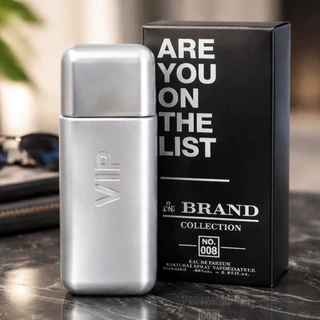 Perfume Brand Collection 25ml N008 Masculino EDP Original Fragrância Marcante