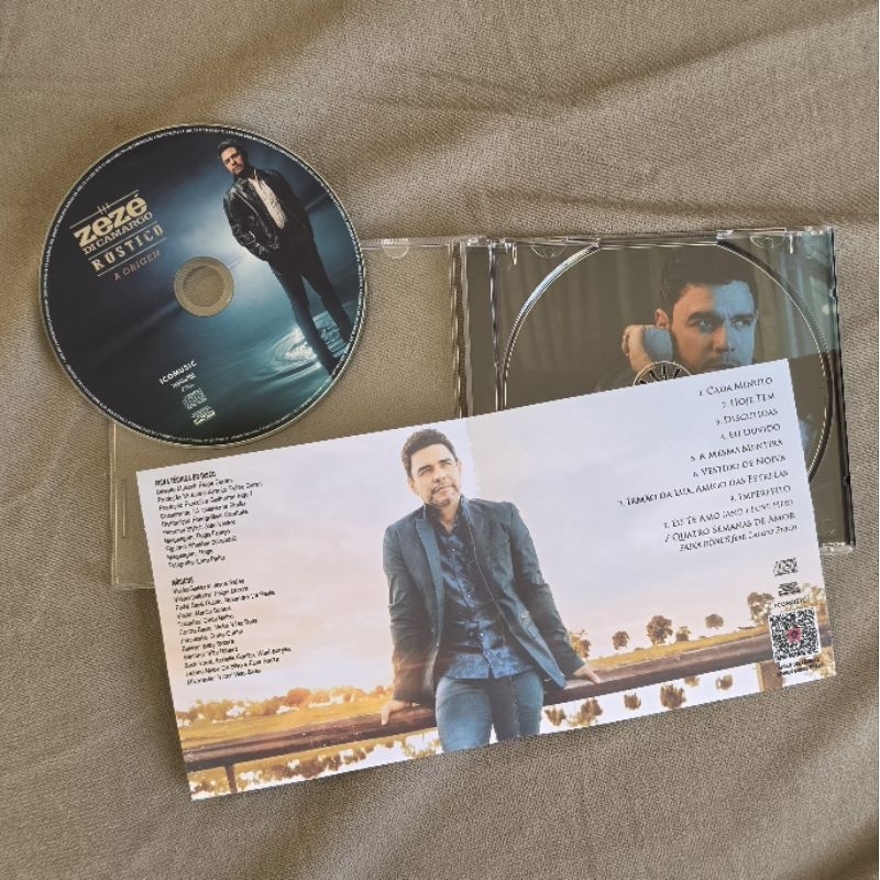 Cd Zezé Di Camargo Rústico - A Origem (2026) Edição Limitada