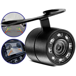 Camera de Ré Universal Visão Noturna Prova D'Agua Borboleta 8 Leds