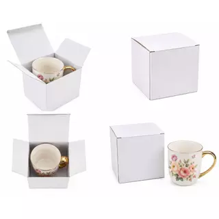 Caixa para canecas, lanches e personalizados 11x11x9,5 cm