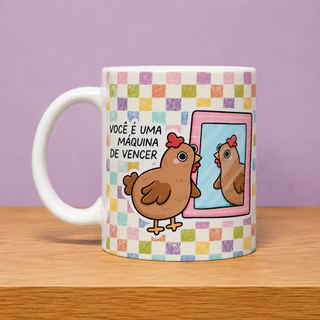 Caneca personalizada frases divertidas engraçadas presente criativo café chá personagens canecas