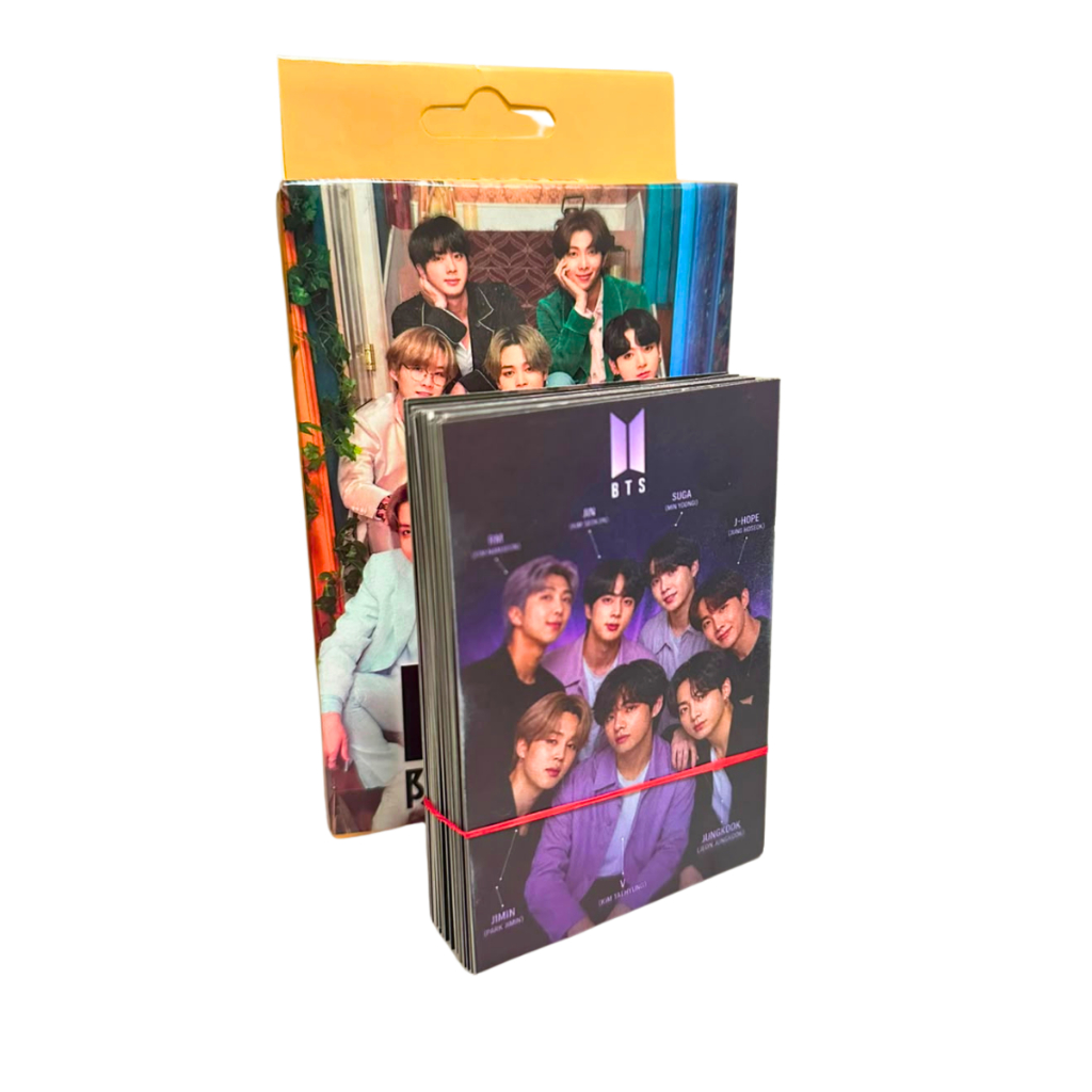 Kit 40 Photocard BTS Kpop Cards OT7 Jungkook Jimin V Suga Jin RM J