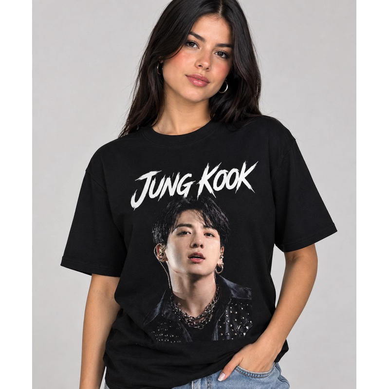 Camiseta JK JUNGKOOK BTS tour2026 arirang | Shopee Brasil