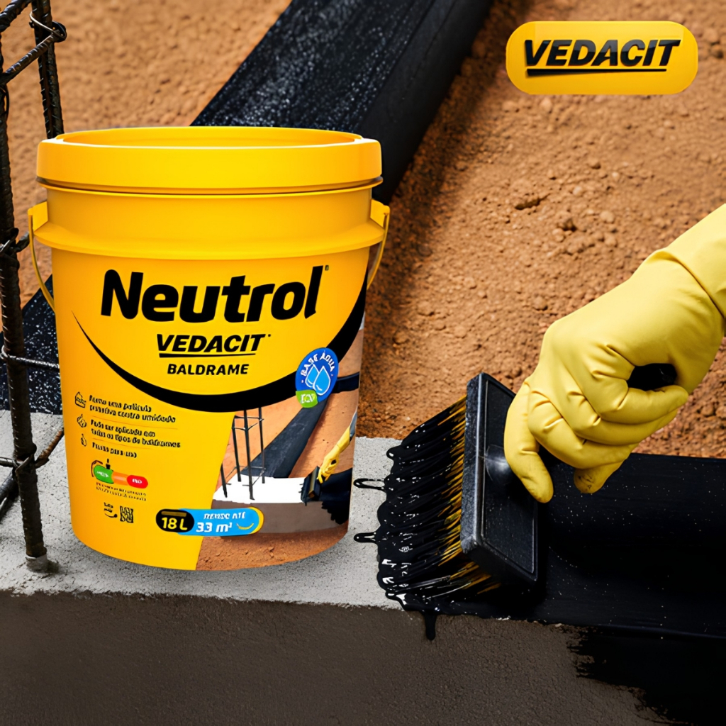 Impermeabilizante Baldrame Pintura Asfáltica Neutrol Vedacit 18L ...