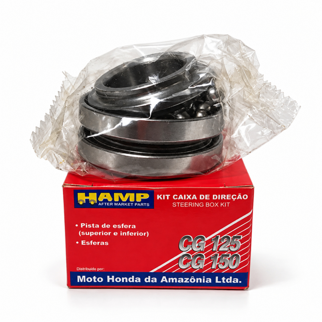 Caixa Direção Original Hamp Titan 160/ Titan 150/ Titan CG 125 Kit ...