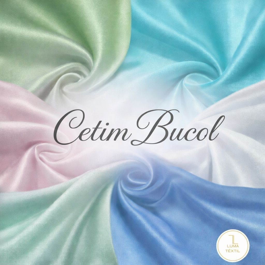 10 Metros de Tecido Cetim Bucol (10m x 1,50m) Varias Cores!!! | Shopee ...