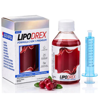 Lipodrex Drenexx - Termogenico liquido da Exx Nutrition 180ml Frutas Vermelhas