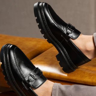 Sapato Social Mocassim Masculino Santorini Solado Costurado Elegante Oxford Festa Dia dos Pais