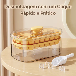 Forma de gelo, prensa de gelo doméstica própria para alimentos, máquina de gelo