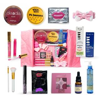 Kit Beyoung Básico Skincare e Make Dourado 3 Produtos em Promoção