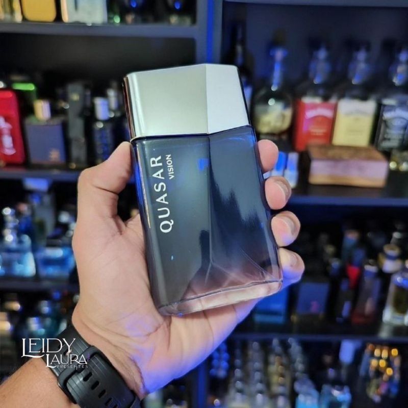 Perfume Masculino Quasar Vision 100ml /Quasar Rush 100ml – Original O Boticário – Frescor Intenso em Oferta na Shopee