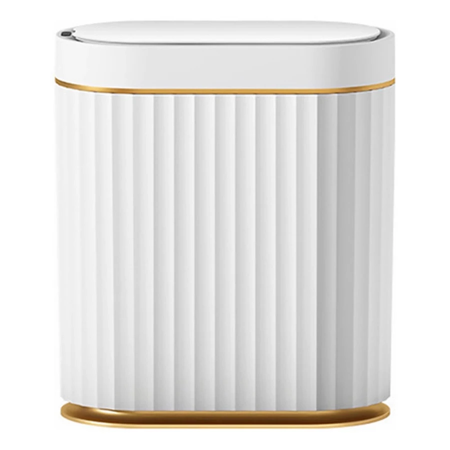 Lixeira Inteligente Sensor Automático Cesto de Lixo Luxo para Banheiro Cozinha Escritório Higiênica — foto 3 de 3