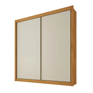 Armário Zurique Solteiro 2 Portas Correr Móveis Europa em Oferta na Shopee