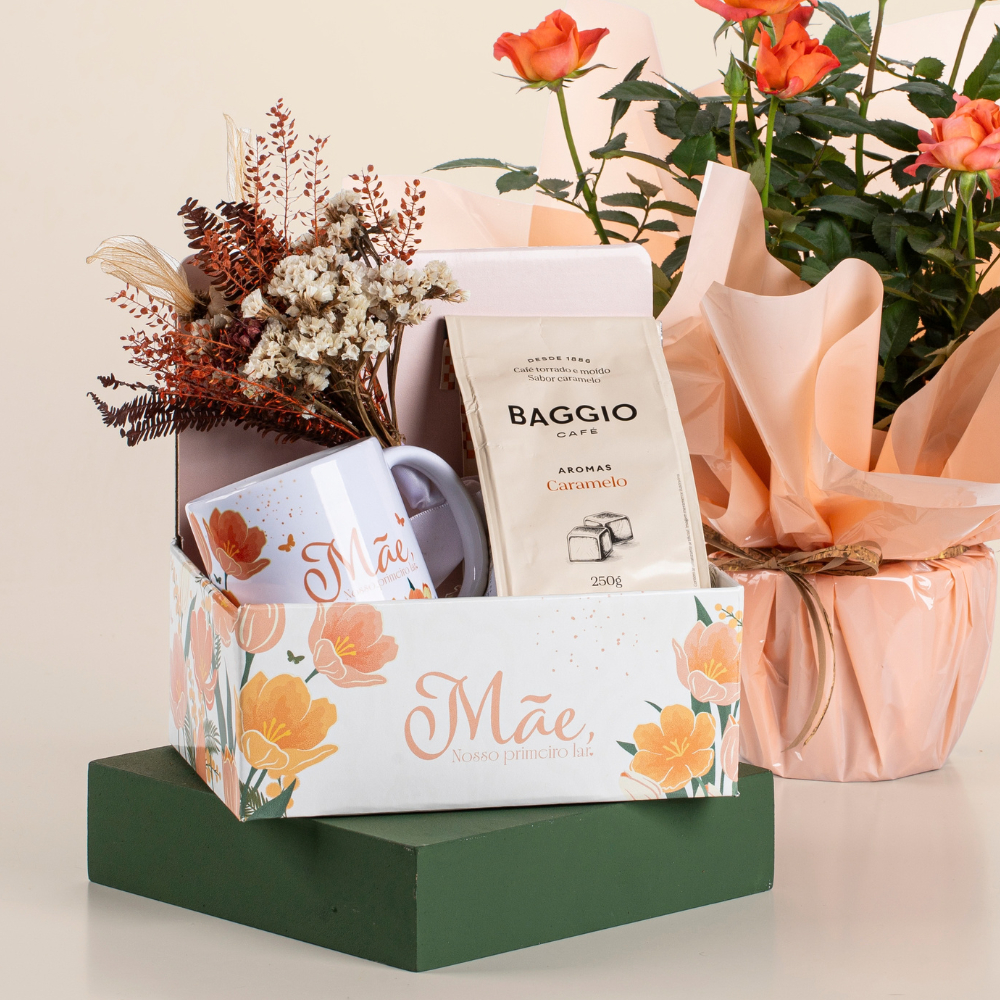 Embalagem Dia das Mães - Caixa Mini Display para Cestas e Presentes (Kit com 03~06 uni.) em Oferta na Shopee