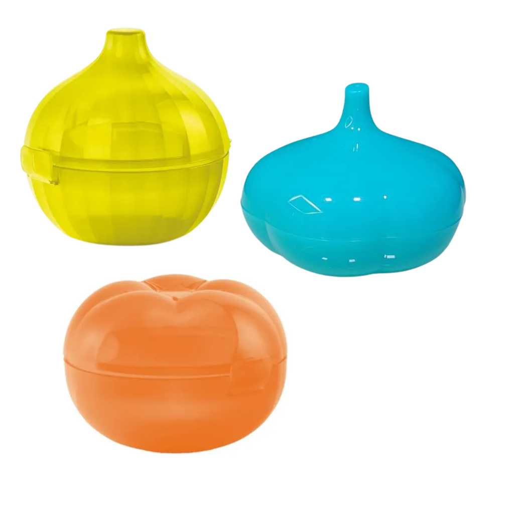 Kit Porta Alho/Cebola/Tomate Tupperware | Shopee Brasil