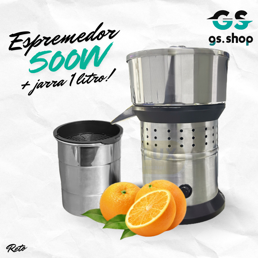 ESPREMEDOR DE LARANJA 500W BIVOLT INDUSTRIAL