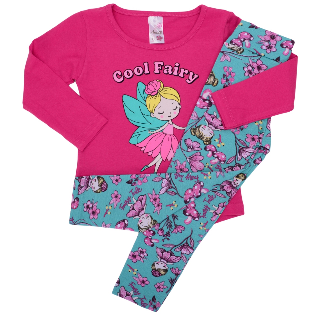 Conjuntos Meia Estação Infantil Pijama Menina em Oferta na Shopee