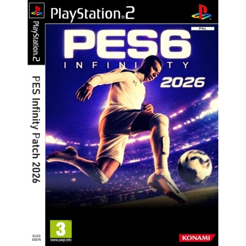 PES Infinity Patch 2026 PS2 | Shopee Brasil