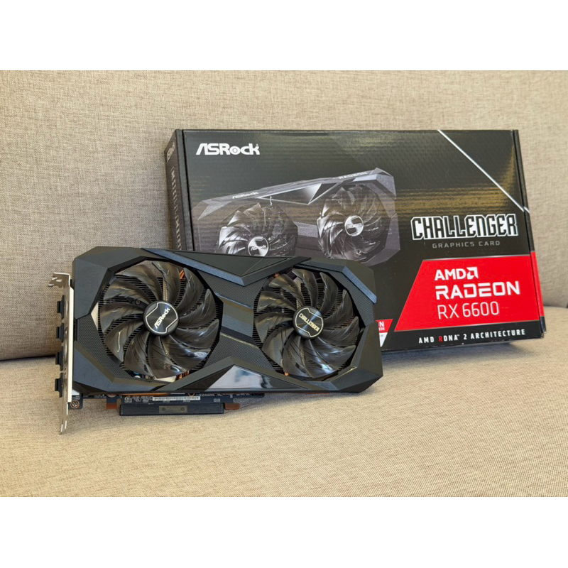 RX 6600 8Gb Asrock Challenger | Shopee Brasil