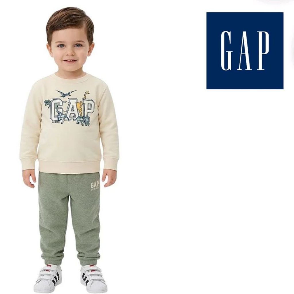 r*n様 GAP &   キッズ　ジュニア　セット Conjunto Infantil GAP em Moletinho Dinossauro | Shopee Brasil