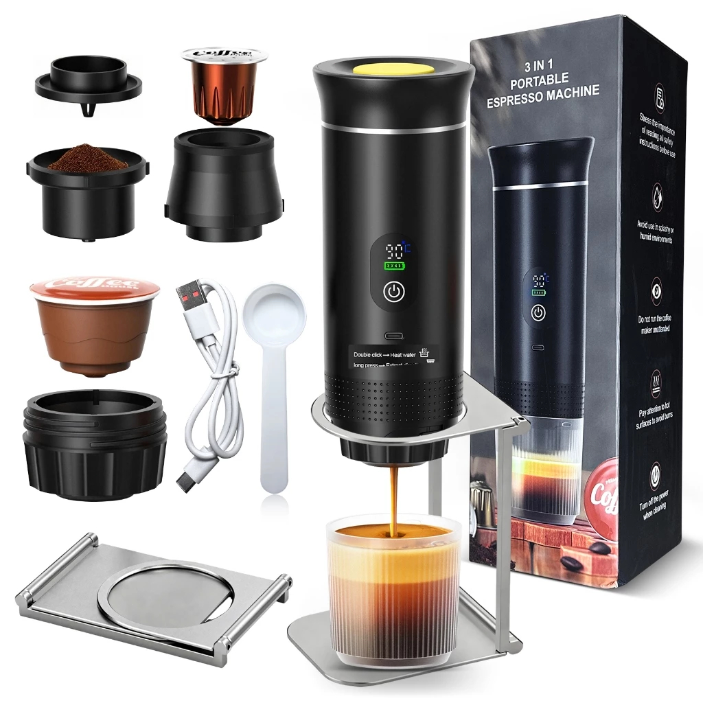 Máquina de Café Portátil 3 em 1