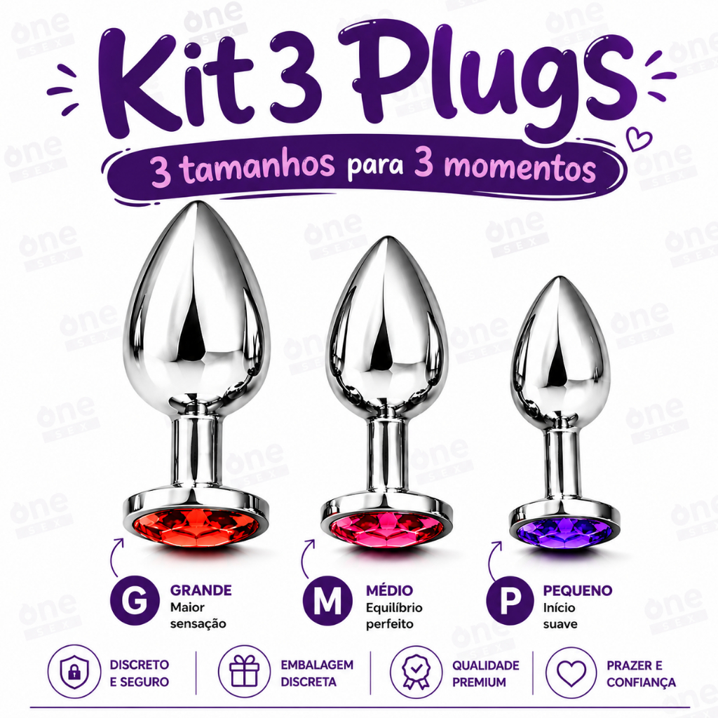 Plug Anal Ao Inox P M e G Sex Shop Tamanhos em Promoo na Shopee Brasil  2026