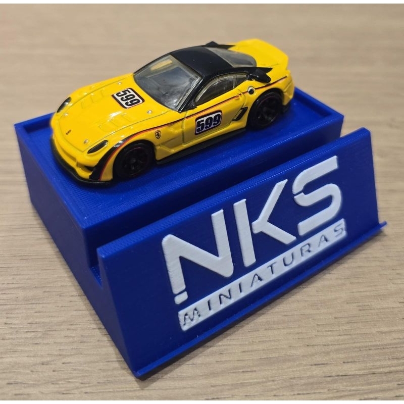 Hot Wheels Ferrari 599xx Speed Machines Amarelo | Shopee Brasil