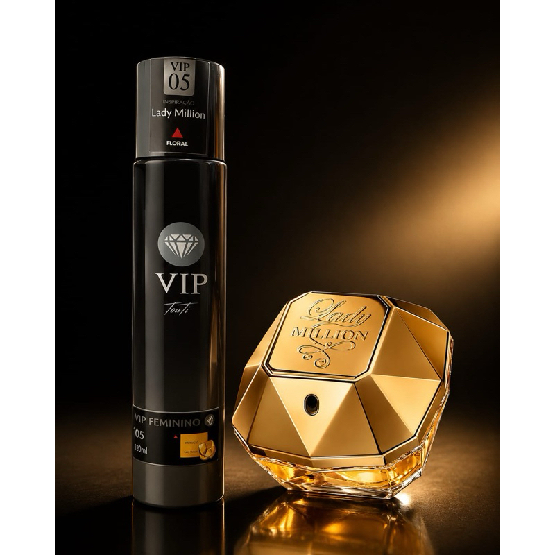 Perfume VIP Touti 50ml Eau Parfum - Alta Fixação e Qualidade Superior ...