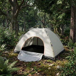 Barraca de Camping 3 Pessoas à Prova d’Água | Montagem Fácil + Bolsa