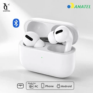 Fone de Ouvido Sem Fio Bluetooth TWS Cancelamento de Ruído Som Estéreo iOS Android D14