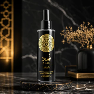 Body Splash Asad 200ml Perfume Árabe Premium com Aroma Intenso e Alta Fixação