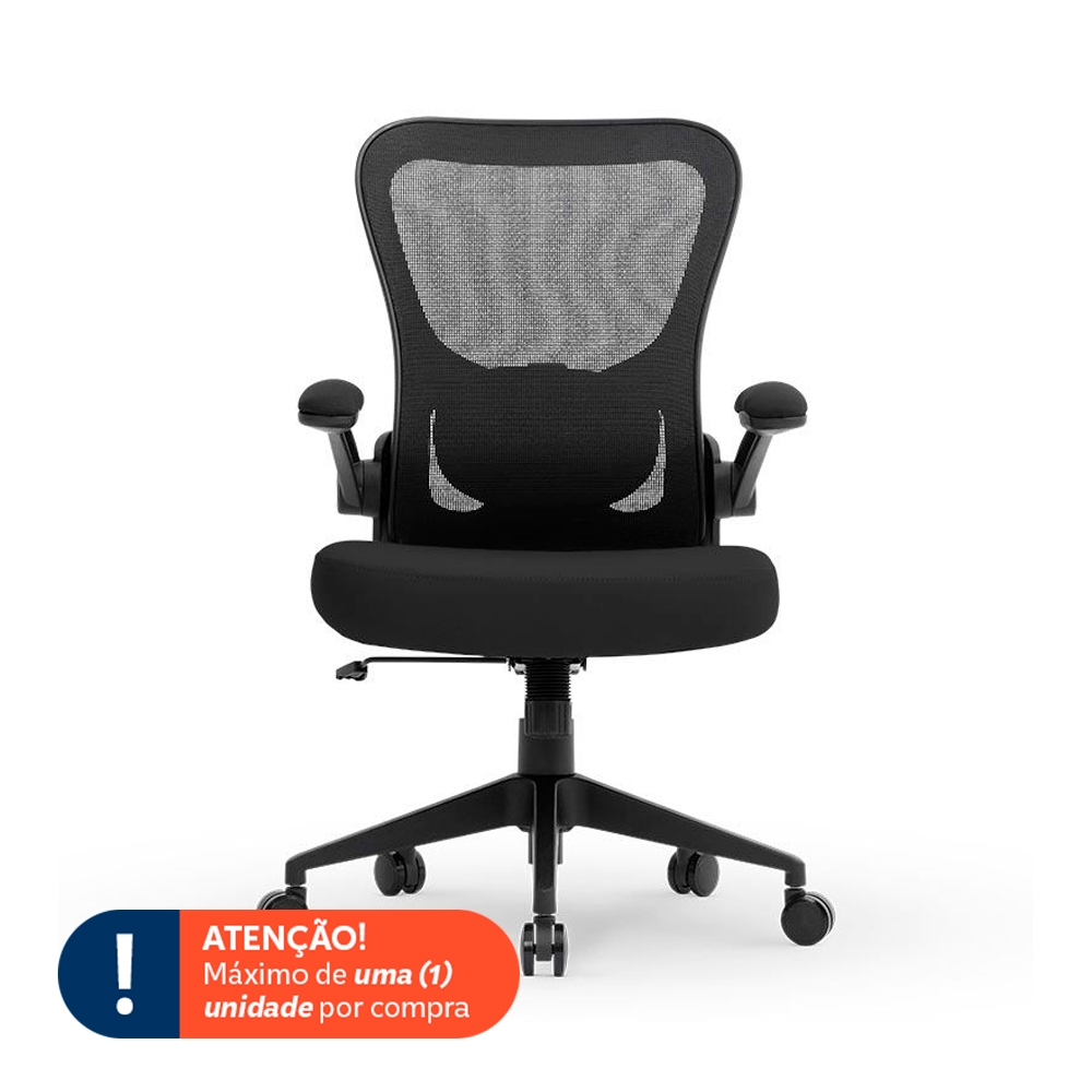 Cadeira DT3 Office Vita, Preto, 13904-7