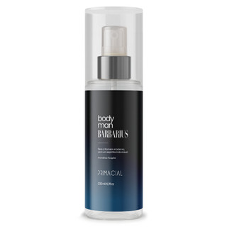 Body splash masculino barbarius 200ml - primacial perfume amadeirado